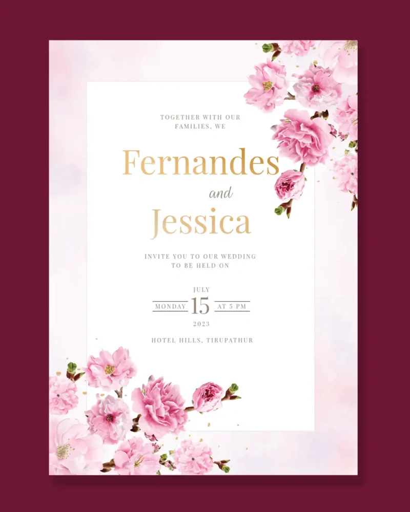 wedding invite