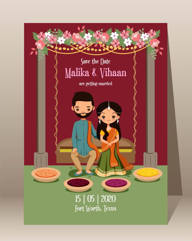 Traditional Wedding Invitation