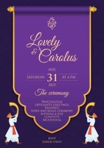 Wedding Invite - D00143
