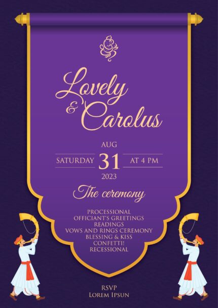 Wedding Invite - D00143