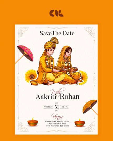 Wedding Invite - D0173