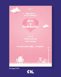 Wedding Invite - D0117