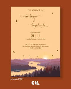 Wedding Invite - D0123
