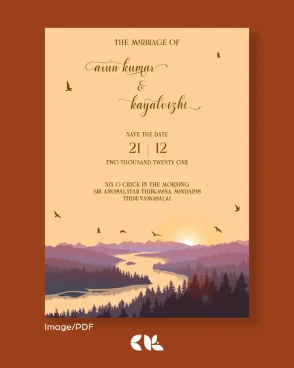 Wedding Invite - D0123