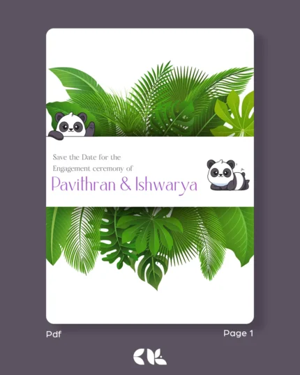 Wedding Invite - D00133