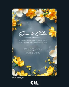 wedding invitation