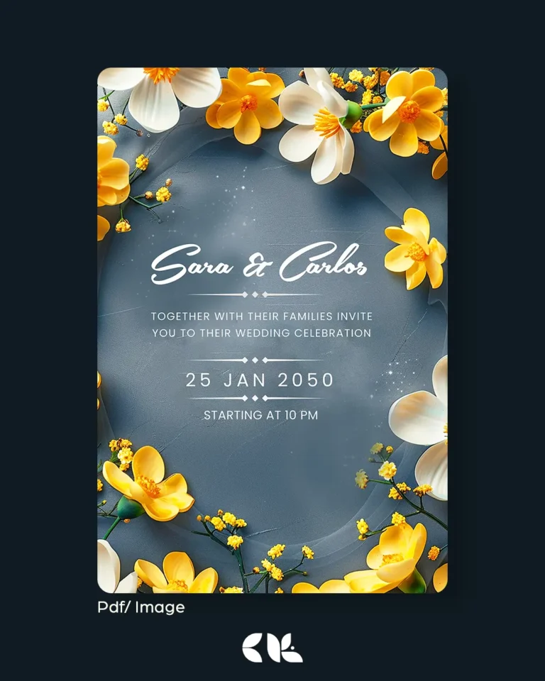 wedding invitation