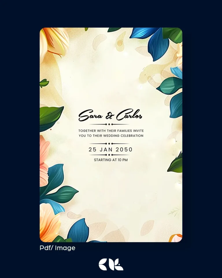 wedding invitation