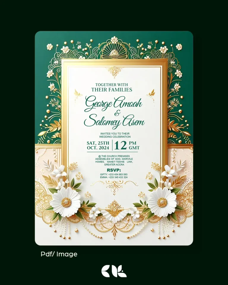 wedding invitation