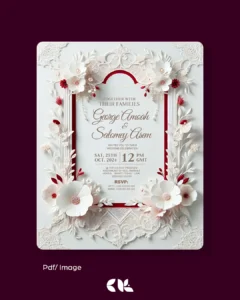 wedding invitation
