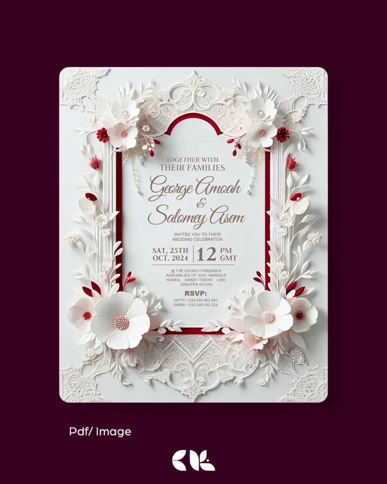 wedding invitation