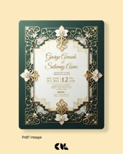 wedding invitation