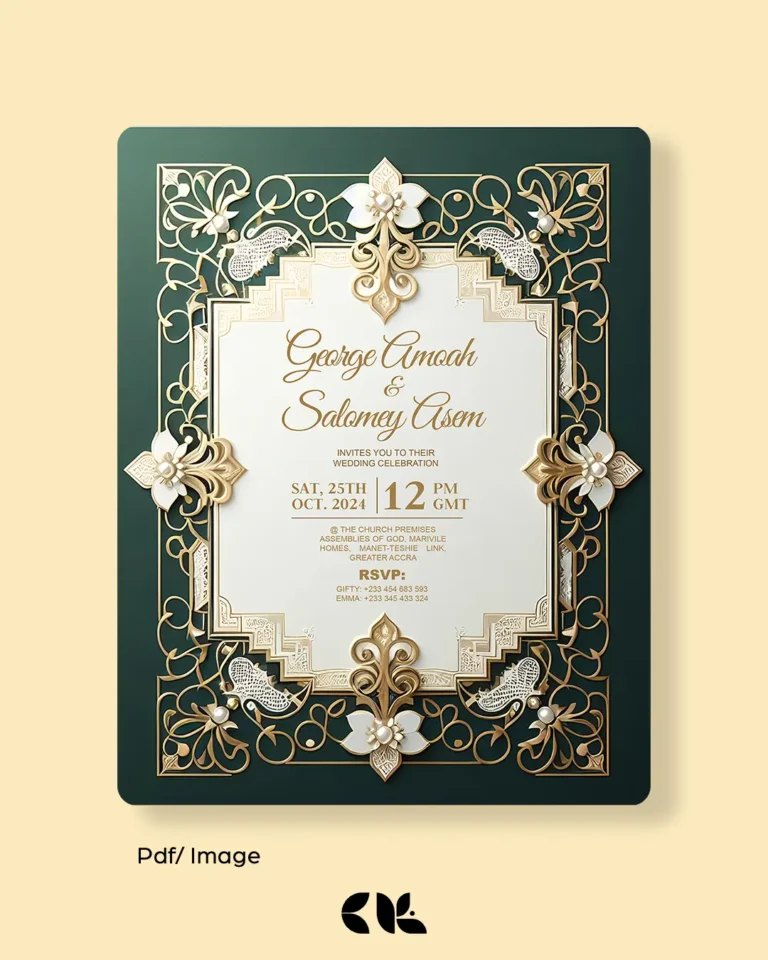 wedding invitation