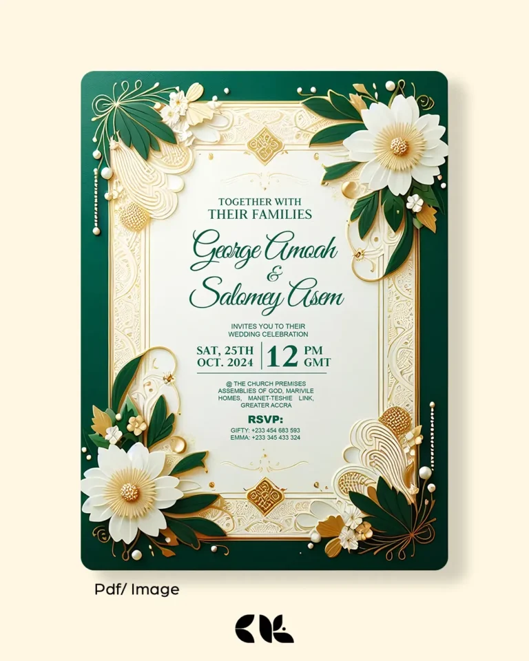 wedding invitation