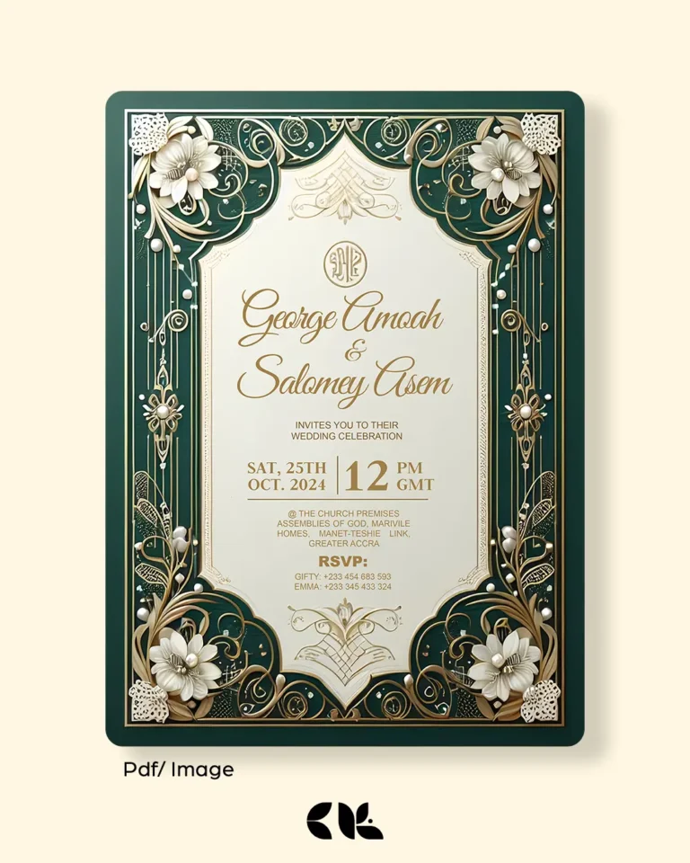 wedding invitation