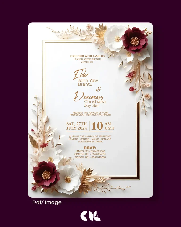 wedding invitation