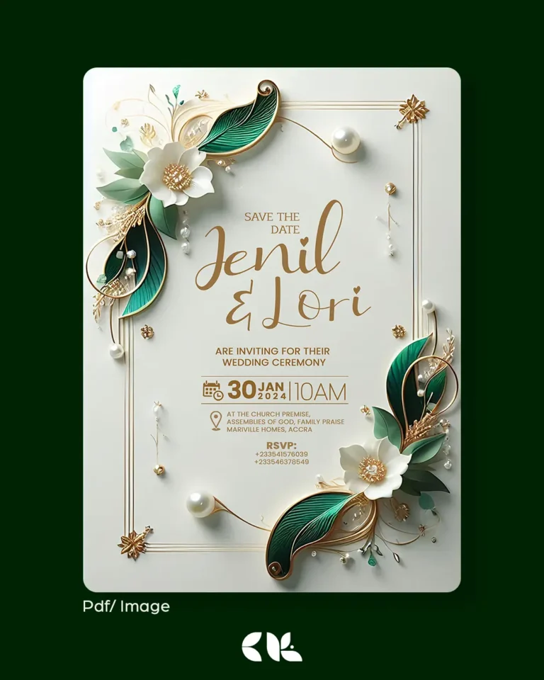 wedding invitation