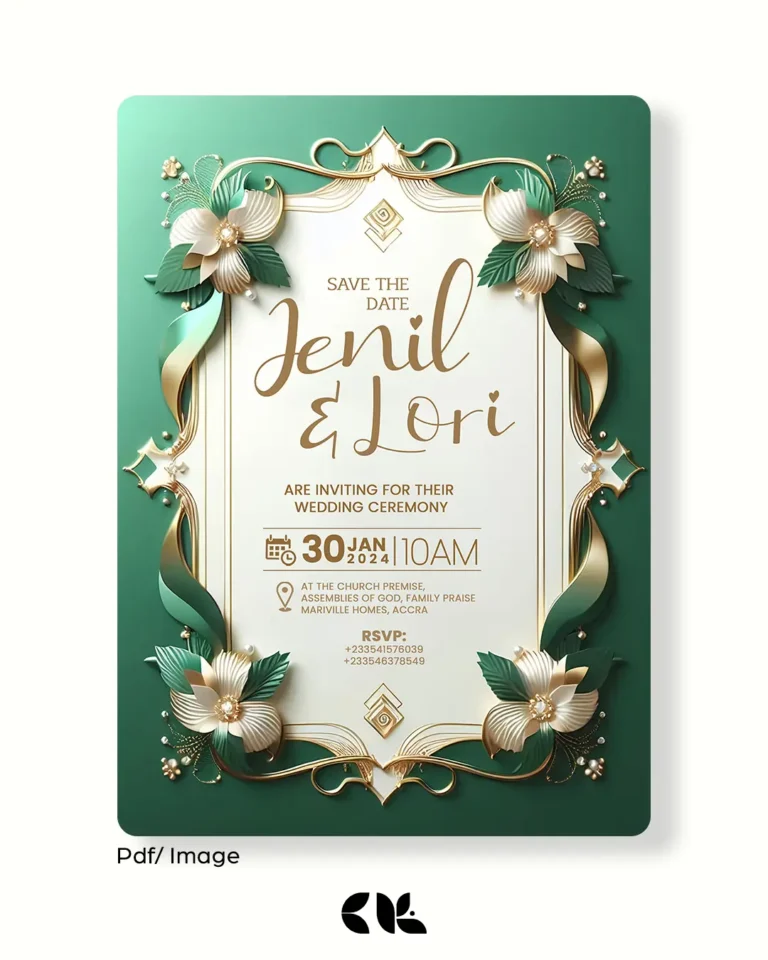 wedding invitation