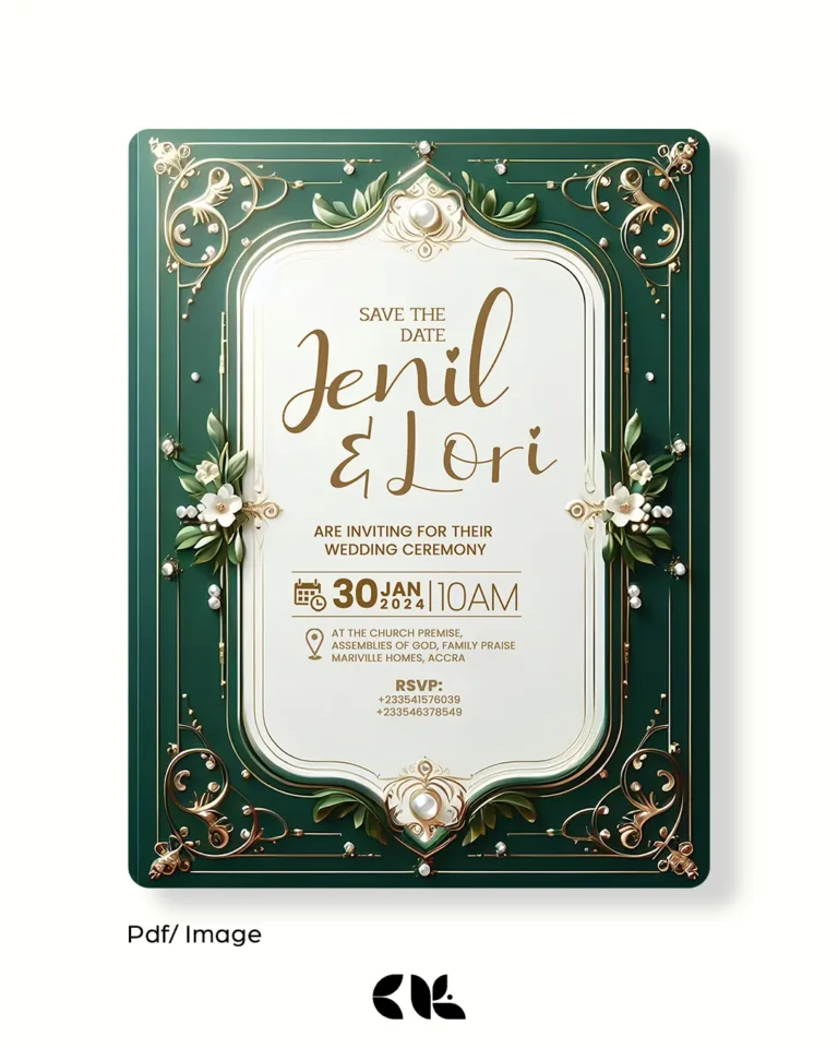 wedding invitation