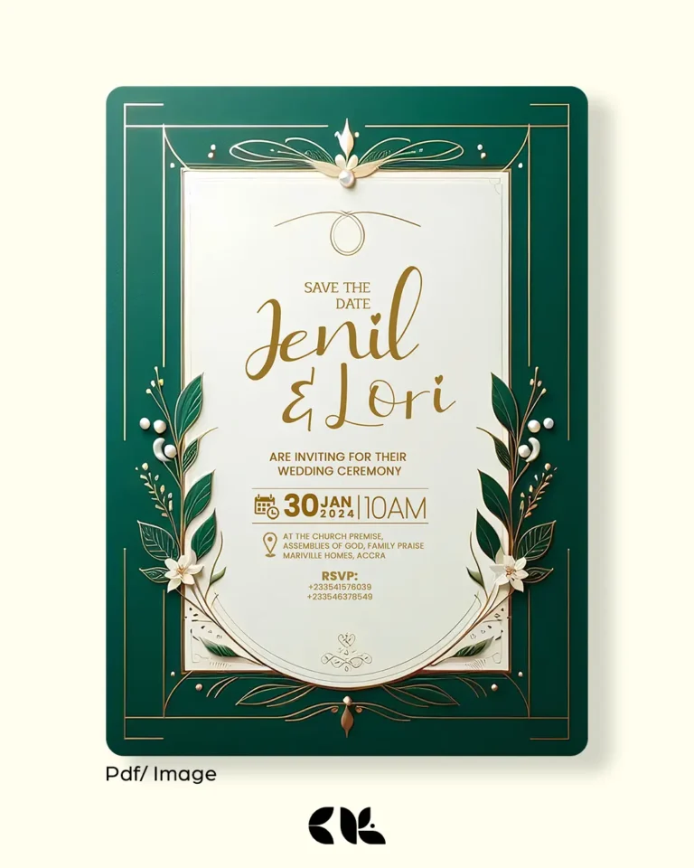 wedding invitation