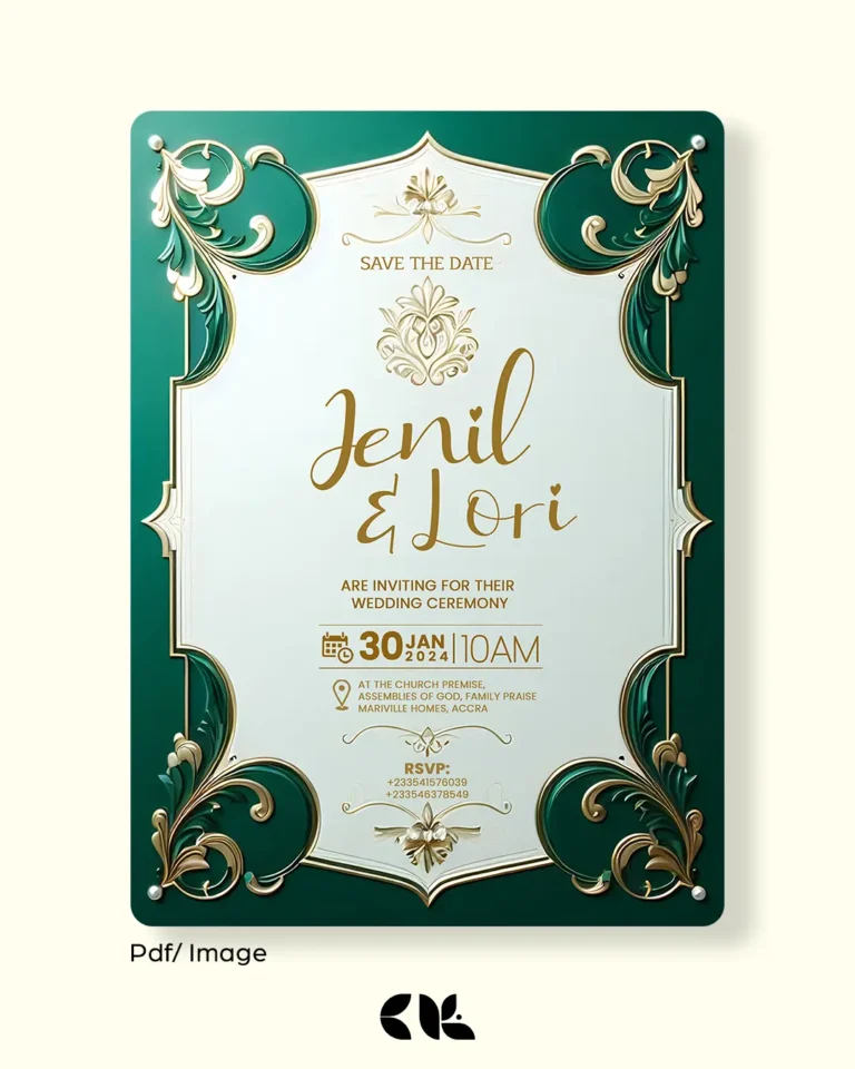 wedding invitation