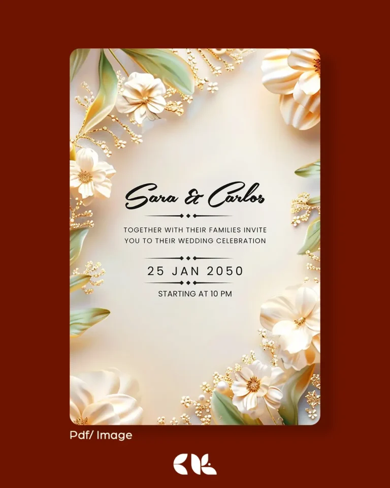 wedding invitation