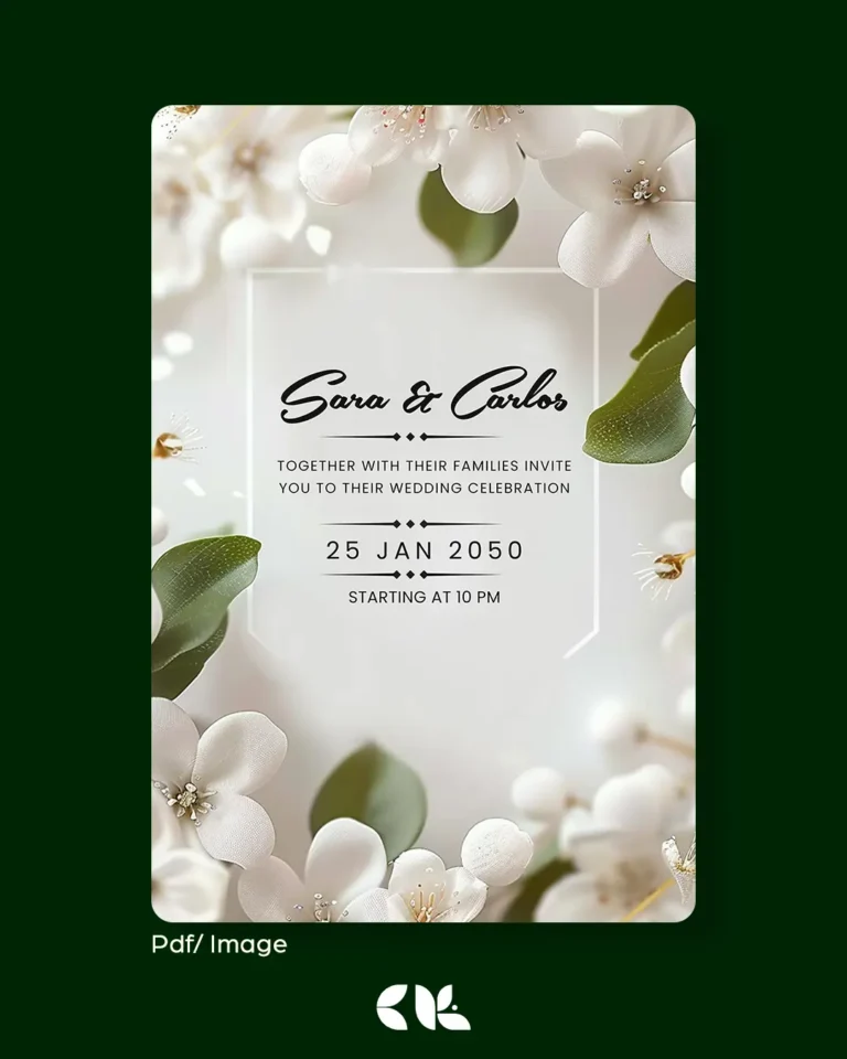 wedding invitation